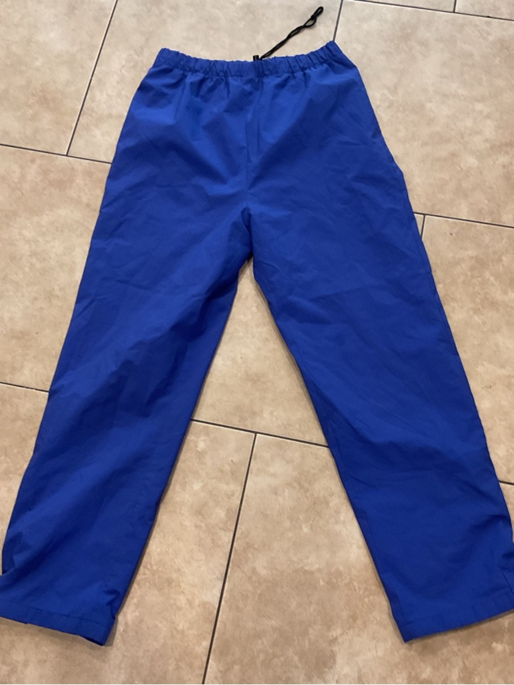 Vintage REI Goretex women’s Bright Royal Blue Windbreaker Pants